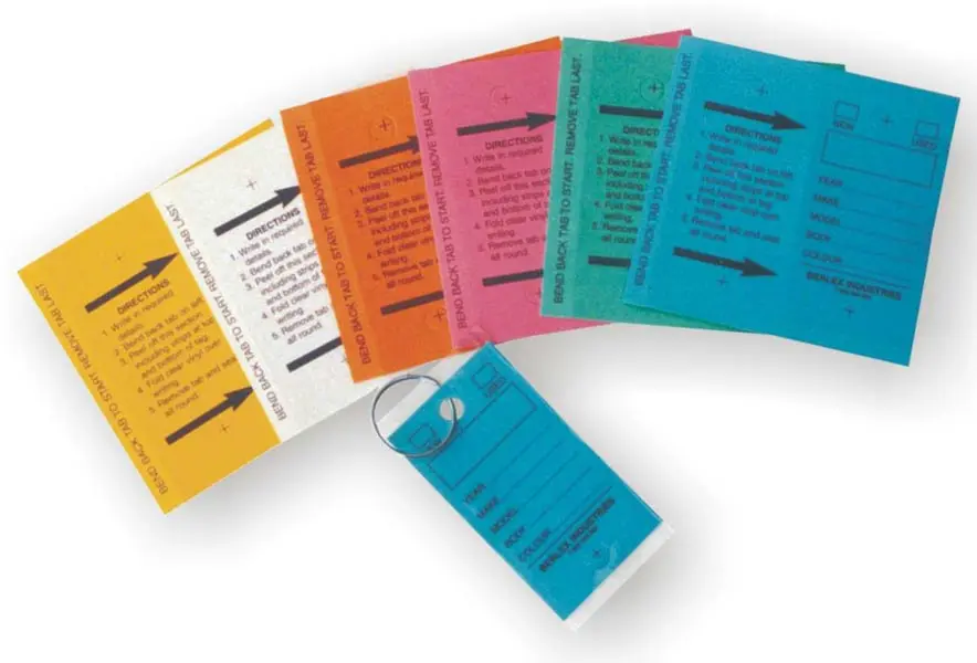 Bertags (Packs of 250)  (A mix of colours - enter colours and pack quantities here)